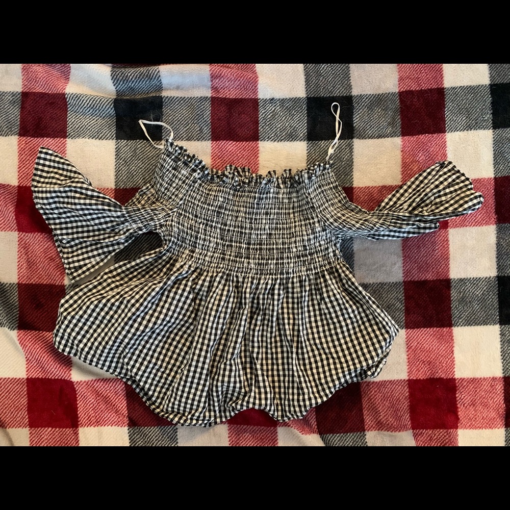 Off the shoulder shirt